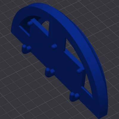 Kệ giữ máy chà nhám BOSCH AdvancedOrbit18 (cho Skadis)