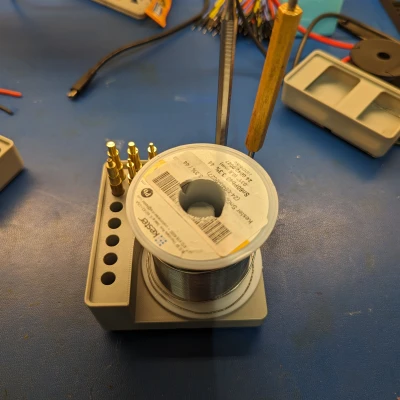 Kệ Solder Gridfinity, Mũi Hàn Hako 888 và Que Gắp