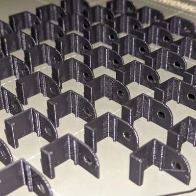 Kẹp Dải Đèn LED Tối Giản Góc 90 Độ