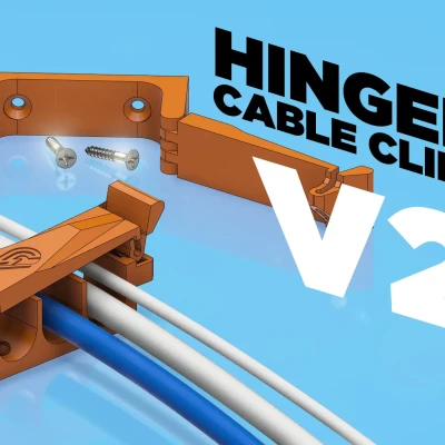 Kẹp Dây Có Bản Lề V2