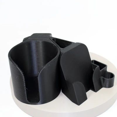 Kẹp Điện Thoại & Để Ly "Double Extendo 3000 Coffee Phone Combo"