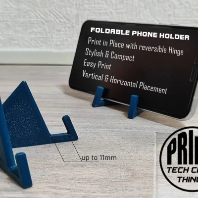 Kẹp Điện Thoại Gấp Gọn (In Liền)