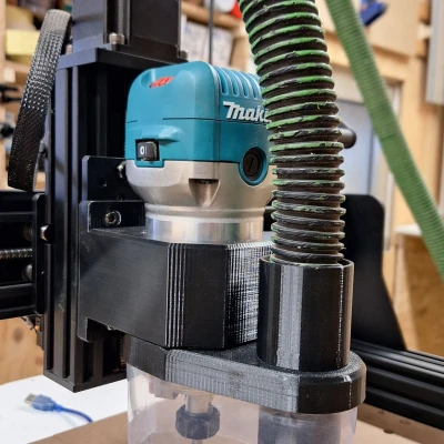 KẸP TRỤC CHÍNH + CHỤP HÚT BỤI TTC 450