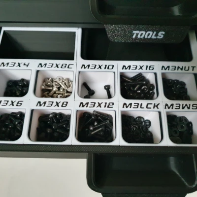 Khay đựng ốc M3 BaBo organizer (1x1)