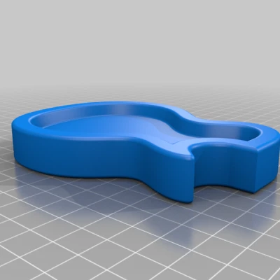 Khay Đựng Pick Guitar Hình Gibson Les Paul