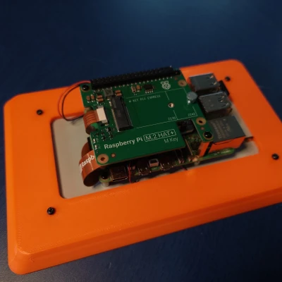 Khung và Chân Đế Đơn Giản cho Màn Hình Cảm Ứng Raspberry Pi 2