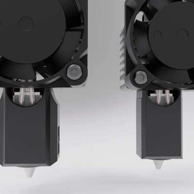 Lắp ráp Hotend hoàn chỉnh cho Bambu Lab X1C với vòi thép