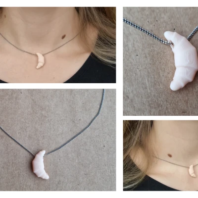 Mặt dây chuyền Bánh sừng bò