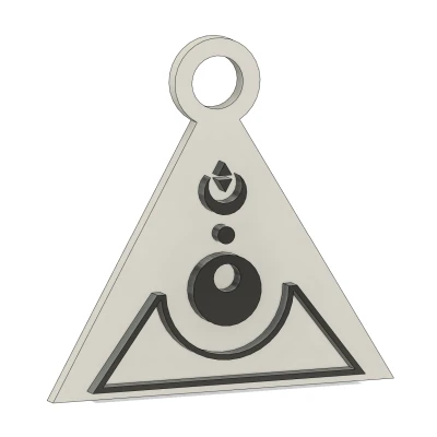 Mặt Dây Chuyền Bùa Chú Phù Thủy (Parametric)