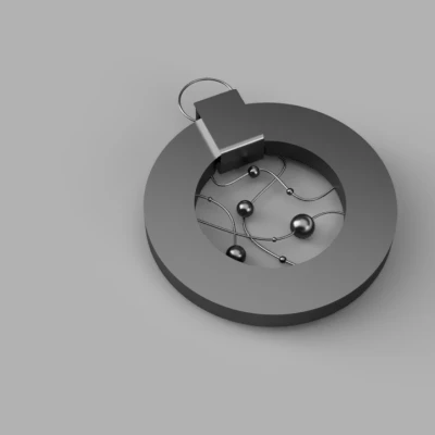 Mặt Dây Chuyền Hệ Mặt Trời