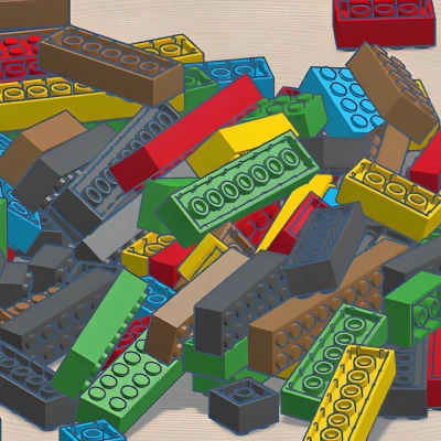 Mô Hình Ghép Hình / Khối Xây Dựng