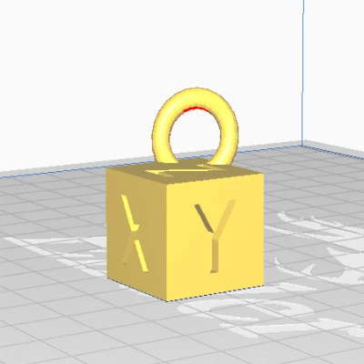 Móc Khóa Khối Hiệu Chuẩn XYZ