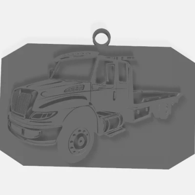 Móc Khóa Trang Trí Xe Cứu Hộ