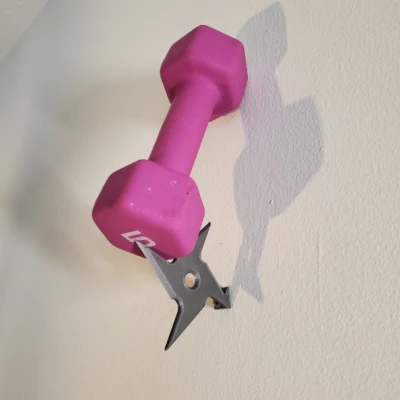 Móc Treo Ninja Star Shuriken, Giá Treo Tường