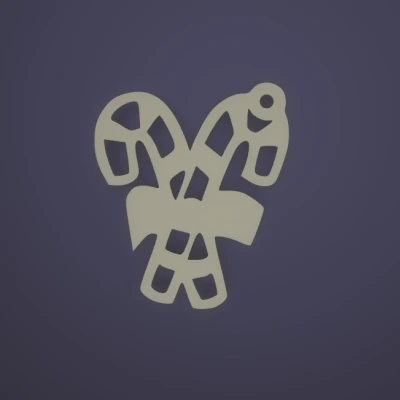 Móc Treo Noel Hình Kẹo