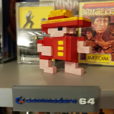 Panama Joe (Montezuma's Revenge | C64 | 8-bit) - Mô Hình 3D