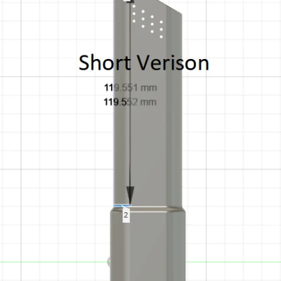 Phần nối dài đầu hút khe hẹp Dyson V7/8/10/11