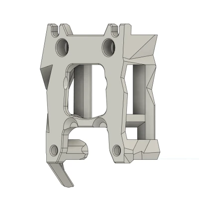 Phần sau Stealthburner "Beefy" (Crazy/UHF Mini) Dragon + Tap