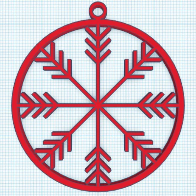 Phụ Kiện Trang Trí Giáng Sinh Hình Bông Tuyết