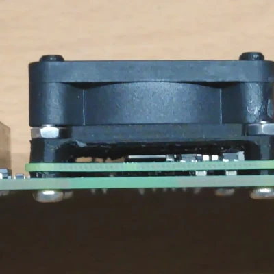 Raspberry Pi CM4 fan bracket