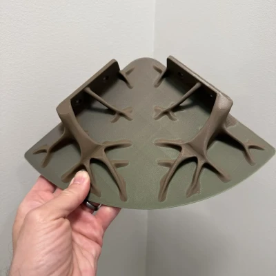 Rooted Shelf: Kệ Góc Vừa Vặn Cho Góc Tường Thực Tế