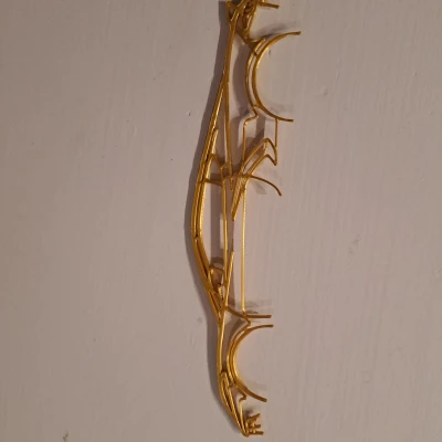 Silhouette Corvette C8 - Mô hình 3D Độc Đáo