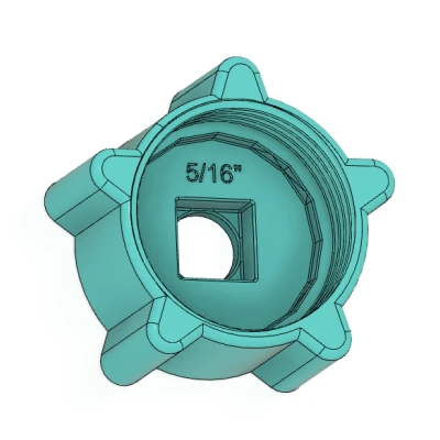 Tay Nắm Sao Cho Bu Lông Cánh 5/16"