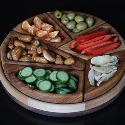 Templates for GEOMETRIC PUZZLE SERVING TRAY