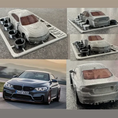 Thẻ kit BMW M4 chi tiết và thực tế