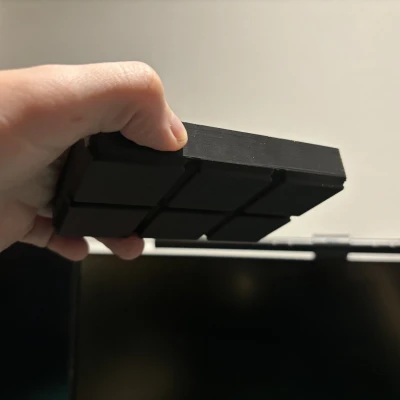 Tiêu đề Bộ giữ chìa khóa Allen có thể xếp chồng Gridfinity 3x2