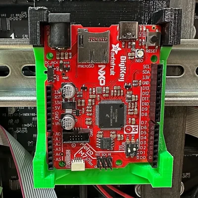 Tiêu đề Giá đỡ din Rail cho Arduino Uno Tóm tắt Giá đỡ cho Ard