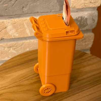 Tiêu đề Thùng đựng tiền - Waste Bin Coin Bank Tóm tắt Cách mạ