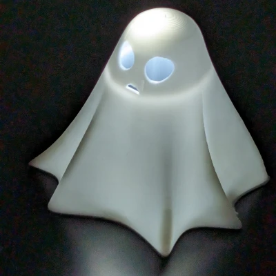 Tiêu đề Vỏ nến LED ma Tóm tắt Con ma nhỏ dễ thương này sẽ