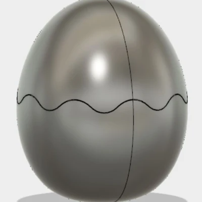 Trứng Bất Ngờ - Mô hình 3D có thể bể