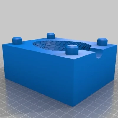 Trứng rồng in 3D với khuôn in được thiết kế sẵn