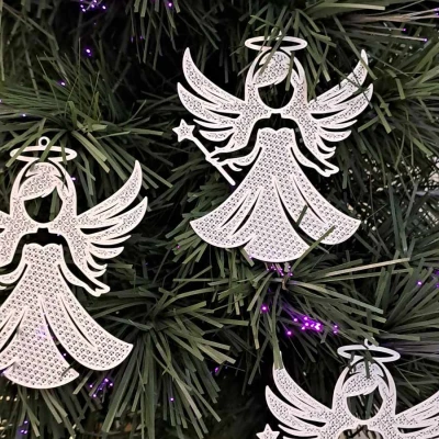 Tượng thiên thần trang trí Giáng sinh