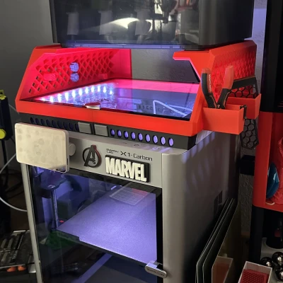 V6 Cập Nhật Giá Đỡ AMS Tối Thượng Bambu Lab P1P P1S X1-C - Bản Xây Dựng Cộng Đồng!