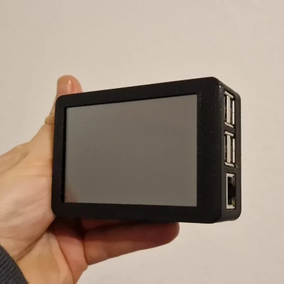 Vỏ Case Trên Cho Màn Hình 3.5'' Cho Raspberry Pi 3B