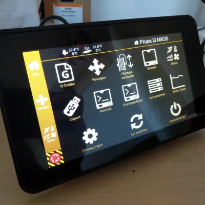 Vỏ màn hình cảm ứng 7" cho Raspberry Pi 5 với thiết kế mỏng