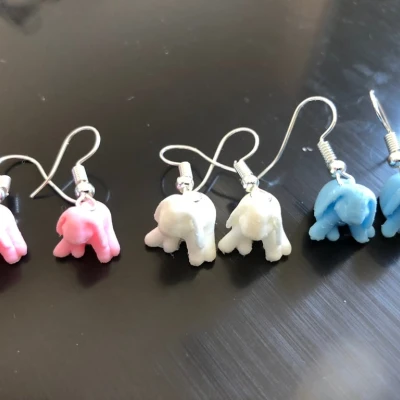 Ducky the lop Eared Bunny Earling