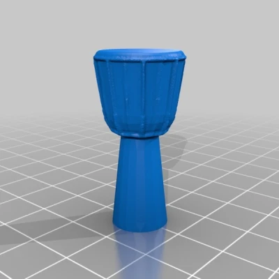 DJembe - Hai kích thước (tỷ lệ 1:18)