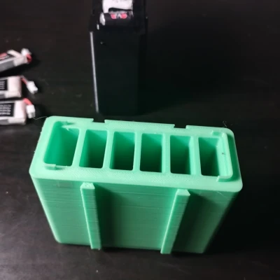 Người giữ LI-PO mô-đun 1S với đỉnh từ tính