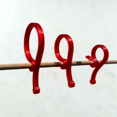 CLIP CLIP cho xiên bằng gỗ