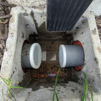 Lọc để quản lý nước mưa PVC 100mm