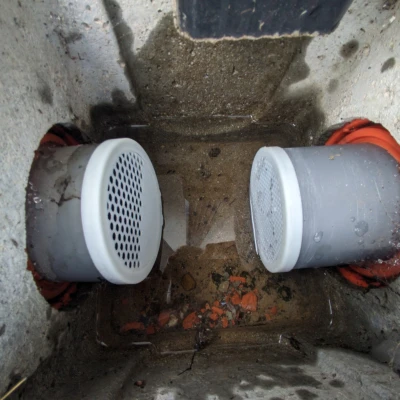 Lọc để quản lý nước mưa PVC 100mm