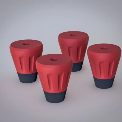 Chân riser 25/21mm - Fokoos Odin -5 F3