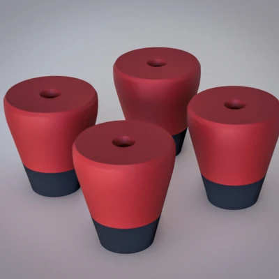 Chân riser 25/21mm - Fokoos Odin -5 F3