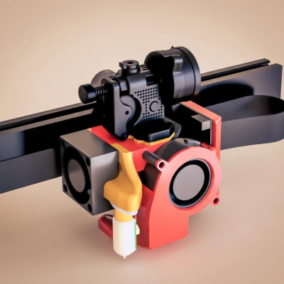 Fokoos Odin5 -F3 - Tùy chọn tùy chỉnh - Fan 5015 - Dragon UHF - Orbiter 2.0/NF Cannon Extruder