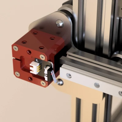 Di dời X-endstop cho máy Ender3 bằng đường ray tuyến tính