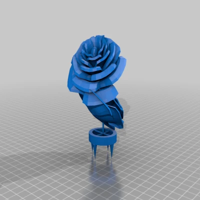 Treo thực vật hoa hồng